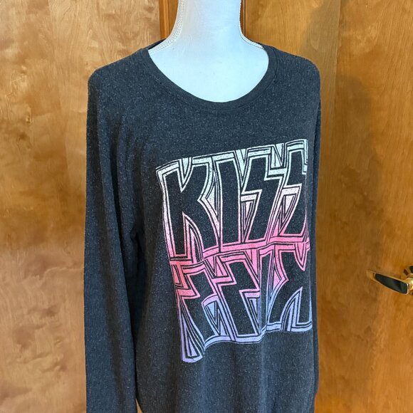 Vintage KISS Junk Food Long-Sleeve Tee, Size M - Picture 6 of 12